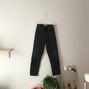 Everlane High Rise Cheeky Straight Leg Jean